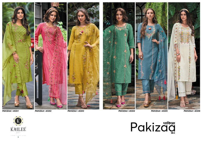 Pakizaa By Kailee Readymade Salwar Suits Catalog